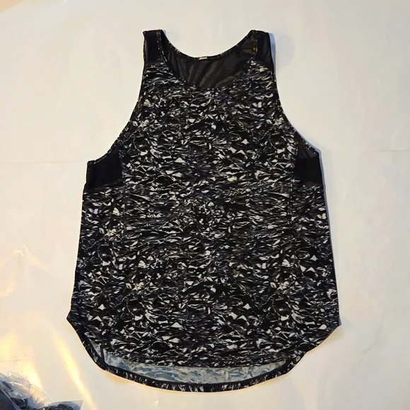 Lululemon Sculpt Tank IIIced Wave White Black / Black - Picture 3 of 7